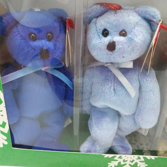 TY 2001 Jingle Beanies Collection - Clubby Ed. - Hang & Tush Tags Retired - Picture 3 of 7